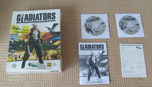 Zdjęcie oferty: The Gladiators PL + Cannon Fodder -2002r- duży BOX