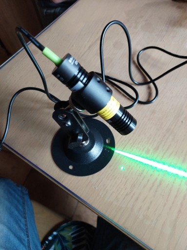 Zdjęcie oferty: Laser liniowy zielony 50 mW