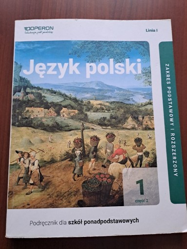 Zdjęcie oferty: Język polski Operon klasa 1 część 2