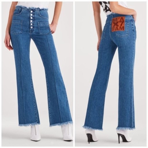 Zdjęcie oferty: MARQUES'ALMEIDA Jeansy dzwony Spodnie jeans 27 36