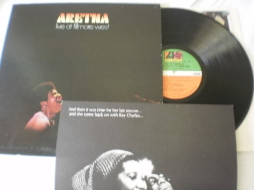 Zdjęcie oferty: Aretha Franklin Live at Fillmore West I wyd. US