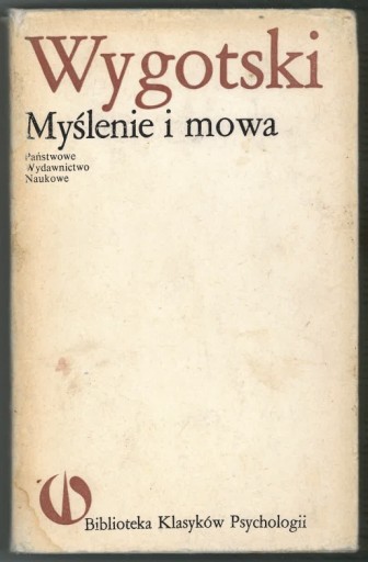 Zdjęcie oferty: Myślenie i mowa - Wygotski 1989