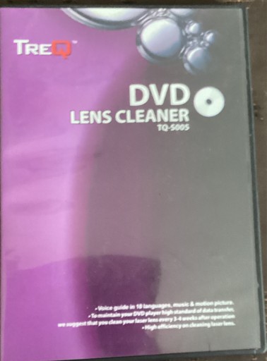 Zdjęcie oferty: DVD Lens cleaner