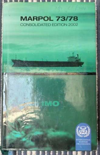 Zdjęcie oferty: MARPOL 73/78 Consolidated Edition, 2002