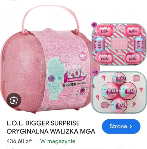 Zdjęcie oferty: Walizka LOL surprise 