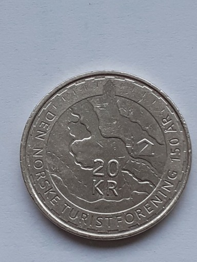 Zdjęcie oferty: Norwegia 20 koron ,  2018 .okol.