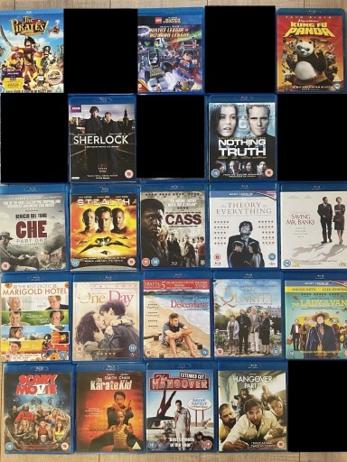 Zdjęcie oferty: 6 filmów Blu ray - wybierasz sam