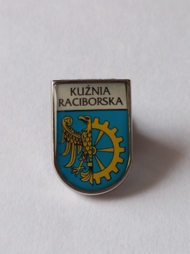 Zdjęcie oferty: Herb miasta Kuźnia Raciborska przypinka pin wpinka
