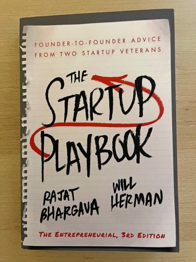 Zdjęcie oferty: The Startup Playbook - Will Herman