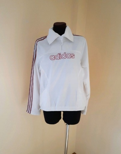 Zdjęcie oferty: Bluza damska biała Adidas roz. L/XL (40/42)