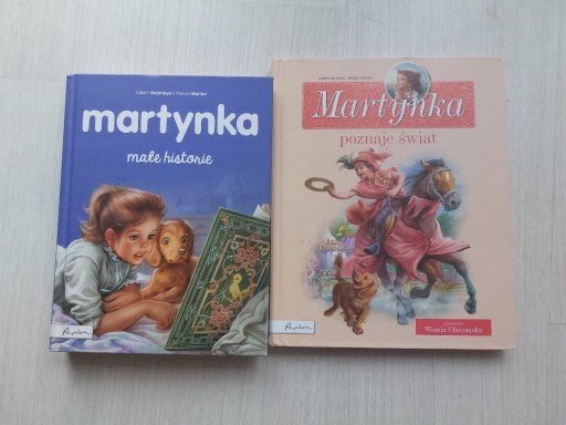 Zdjęcie oferty: Dwie książki "Martynka" Gilbert Delahaye