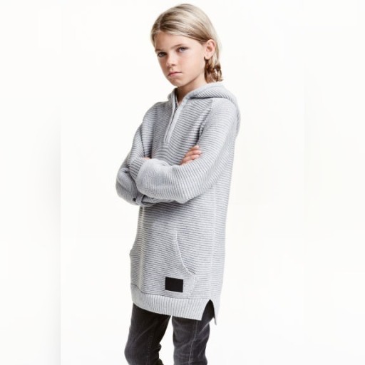 Zdjęcie oferty: H&M Sweter szary - 146/152