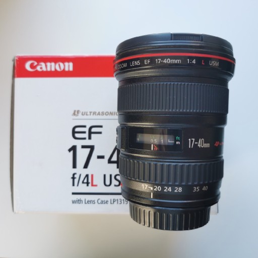 Zdjęcie oferty: Obiektyw Canon 17-40 f4 L USM szerokokątny zoom