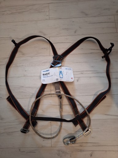 Zdjęcie oferty: Szelki asekuracyjne z linką bezpieczeństwa  Protekt. Rozmiar M-XL