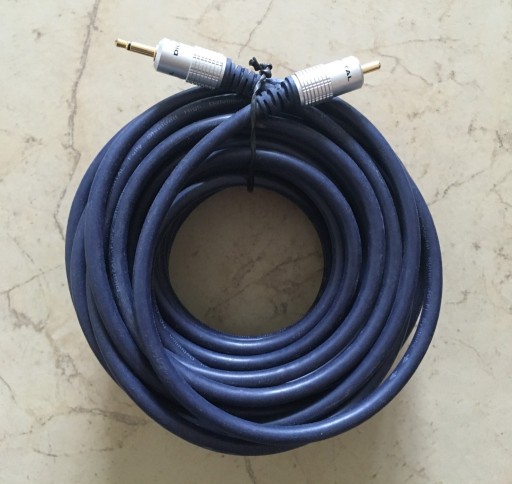 Zdjęcie oferty: KABEL PRZEWÓD Coaxial JACK 3.5/2P-RCA/CINCH 7m