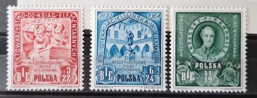 Zdjęcie oferty: Polska Fi 412 -414 * 1946 KEN, podlepki