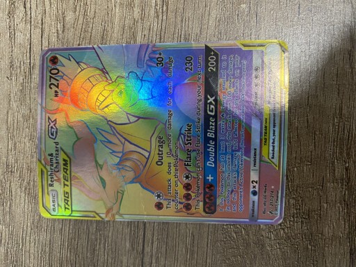 Zdjęcie oferty: Reshiram Charizard Gx 217/214