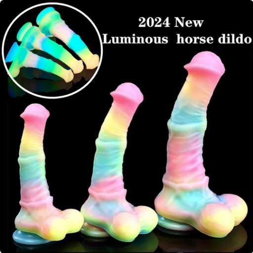 Zdjęcie oferty: L Luminous Koń Horse dildo Penis a'la BadDragon