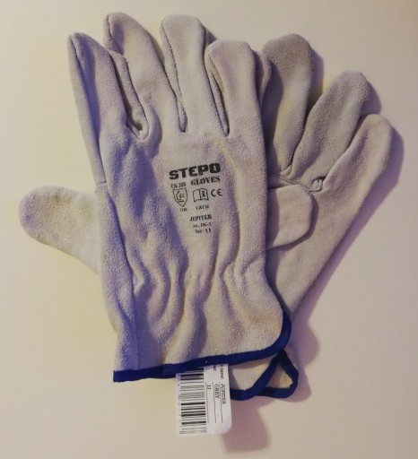 Zdjęcie oferty: rękawice rękawiczki robocze r.11 licowe skórzane
