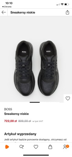 Zdjęcie oferty: Hugo Boss Dean Runn txmx r. 42 sneakersy wiosna