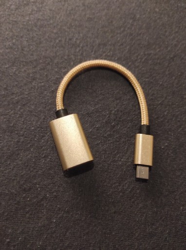 Zdjęcie oferty: Adapter OTG micro USB męskie i USB 2.0  żeńskie 