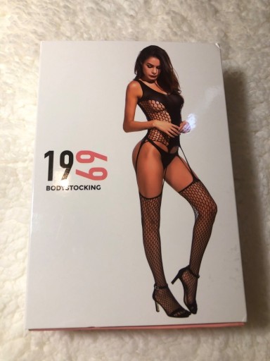 Zdjęcie oferty: Bodystocking 1969 czarne body seksowne nowe