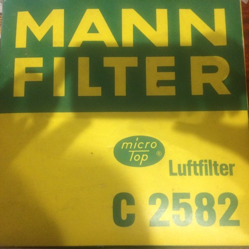 Zdjęcie oferty: Filtr powietrza MANN-FILTER C 2582
