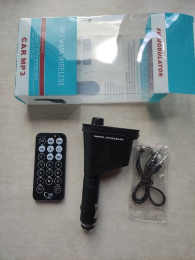 Zdjęcie oferty: Transmiter FM MP3 Player Nowy + Pilot