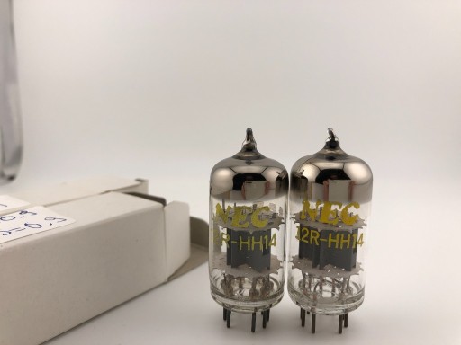 Zdjęcie oferty: Lampy 12R-HH14 NEC NOS Dobrana Para - 5751 12AX7 ECC83