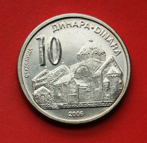 Zdjęcie oferty: 10  Dinarów  2006 r - Studzienica  Serbia  stan ! 