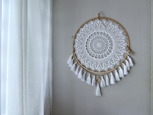 Zdjęcie oferty: Mandala zawieszka łapacz snów 40 cm