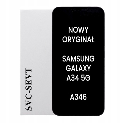 Zdjęcie oferty: Oryginalny Service Pack LCD do Galaxy A34 5G