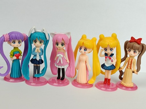 Zdjęcie oferty: Figurki Anime Sailor Moon - 6 sztuk