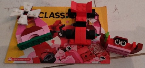Zdjęcie oferty: LEGO CLASSIC czerwony zestaw