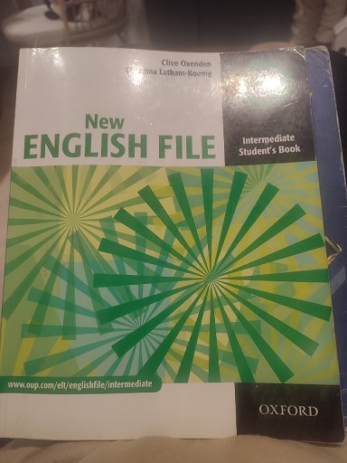 Zdjęcie oferty: New english file Oxford intermediate