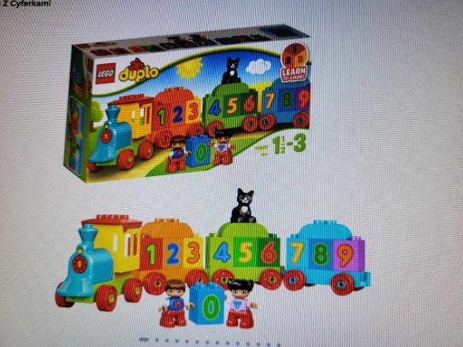 Zdjęcie oferty: LEGO Duplo 10847 Pociąg z cyferkami