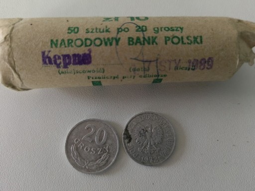 Zdjęcie oferty: Monety 20 groszy. 1961-1981. 50 sztuk