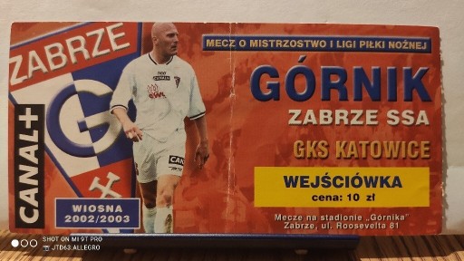 Zdjęcie oferty: Górnik Zabrze - GKS Katowice 2003