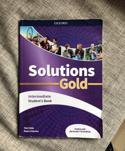 Zdjęcie oferty: Solutions Gold Intermediate - Język Angielski