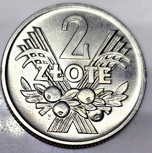 Zdjęcie oferty: Moneta obiegowa prl 2zl jagody 1958r