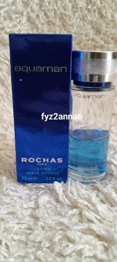 Zdjęcie oferty: Rochas Aquaman ~35 z 75 ml After Shave Lotion