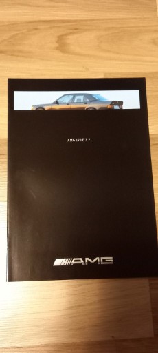 Zdjęcie oferty: Prospekt Mercedes AMG 190E 3.2  W201
