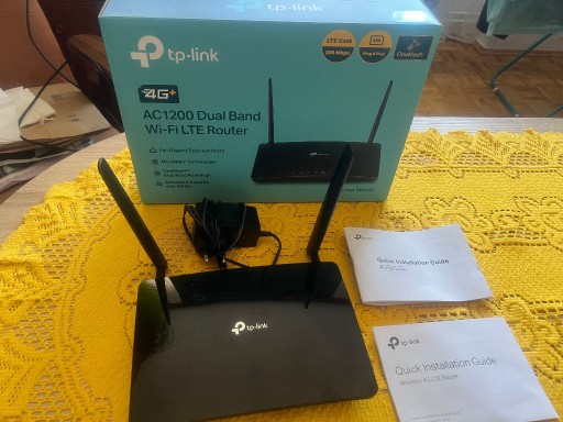 Zdjęcie oferty: Router TP Link Archer MR500 4G+ + Wzmacniacz TP Link RE200 - Zestaw 399 zł