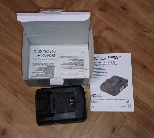 Zdjęcie oferty: Akumulator 20 V 2,0 Ah MY PROJECT
