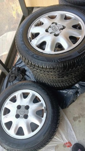 Zdjęcie oferty: Felgi aluminiowe z oponami 14"  4x100 Opel Astra