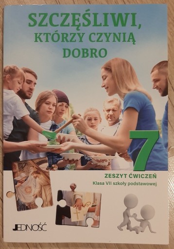 Zdjęcie oferty: Podręcznik i ćw. do religii kl. 7, wyd. Jedność 