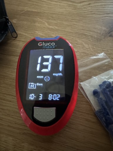 Zdjęcie oferty: Glukometr aparat do badania cukru 