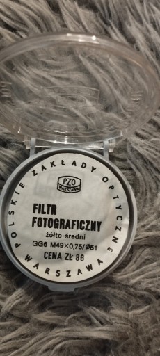 Zdjęcie oferty: Filtr fotograficzny żółto średni