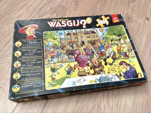 Zdjęcie oferty: Puzzle WASGIJ ORIGINAL 2 Antique Hunt 1000 elementów TREFL