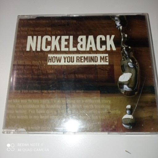 Zdjęcie oferty: Nickelback - How You Remind Me (2001)